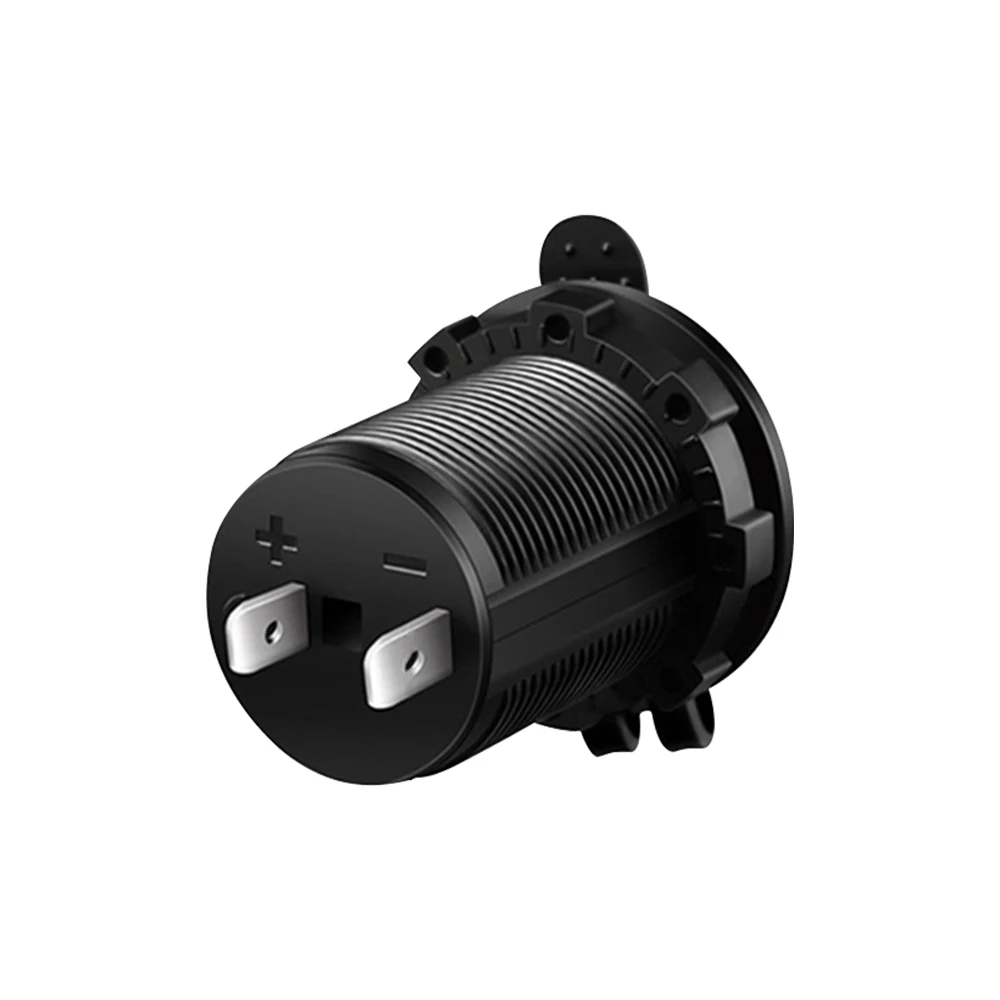 Universal 12V/24V Cigarette Lighter Socket Car Outlet Charger Power Adapter Waterproof for Car Marine Motorcycle RV