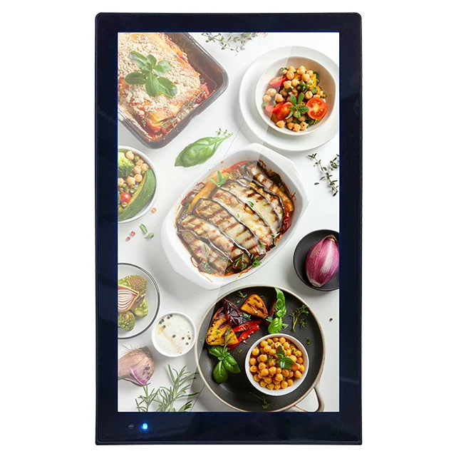 13.3Inch HD Android Tablet With Lcd Advertising Screen Desktop Digital Signage For Hotel Banking Tablet Indoor Video Display