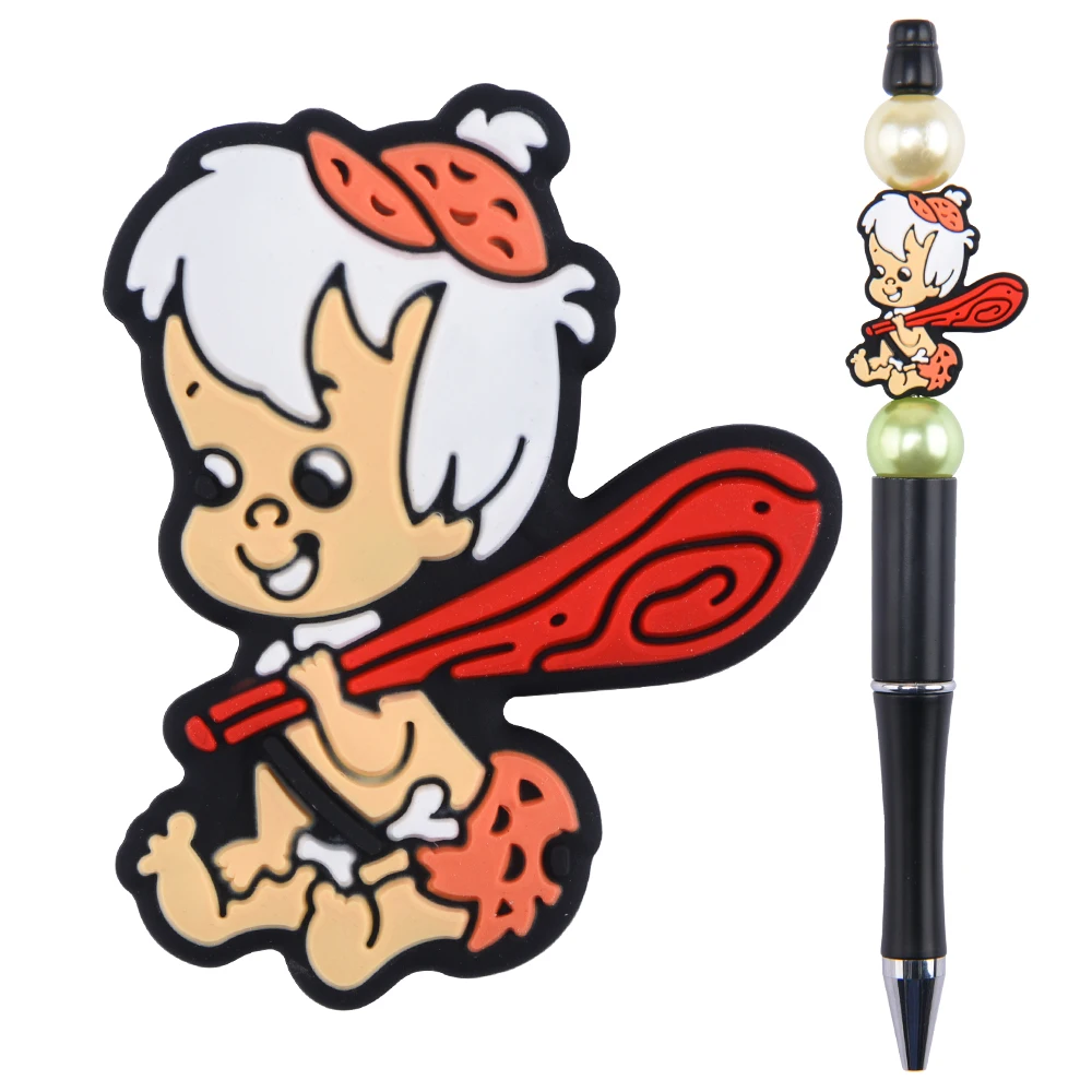 Wholesale Of New Materials silicone beaded lanyard tutorial ew kids Black charms Butterfly Kids Customizable Accessories