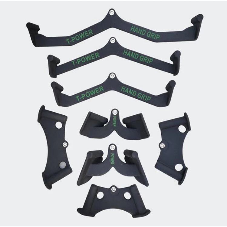 
LAT Pull Down Rowing T-bar V-bar Pully Cable Machine Bar Attachments Bicep Curl Triceps Blaster Bar Handle Grips 