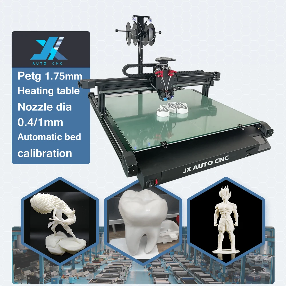 JX автоматический CNC оптовая продажа смолы крупномасштабные 3d вывески делая машину lcd принтер