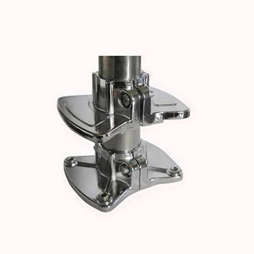 Metal chrome clips fasteners