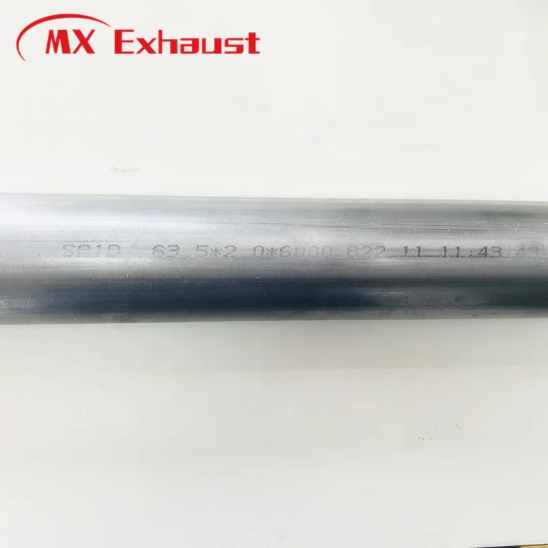 Raw materials aluminized tube exhaust pipe For car exhaust X/Y pipe