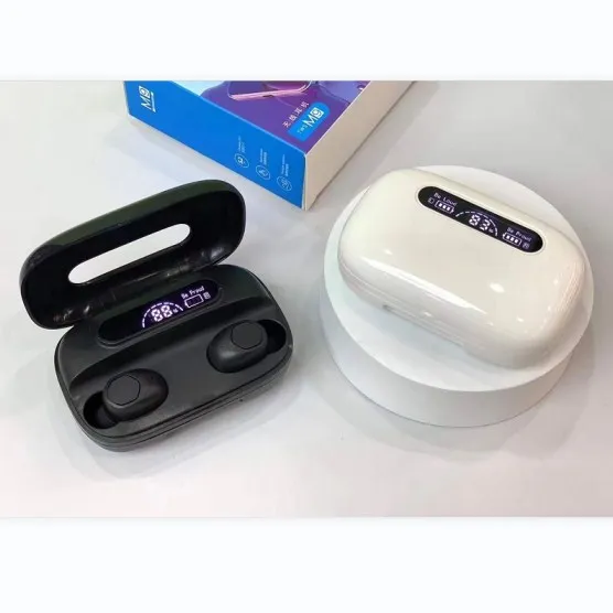 2022 Hot Sale Low Price TWS  Earbuds  M9 Headset BT With Power Bank Charging Case LED Display Earphones