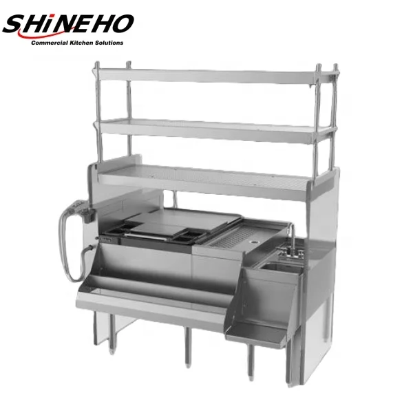 Shineho Customized Coffee bar Station	bartender Station Portable