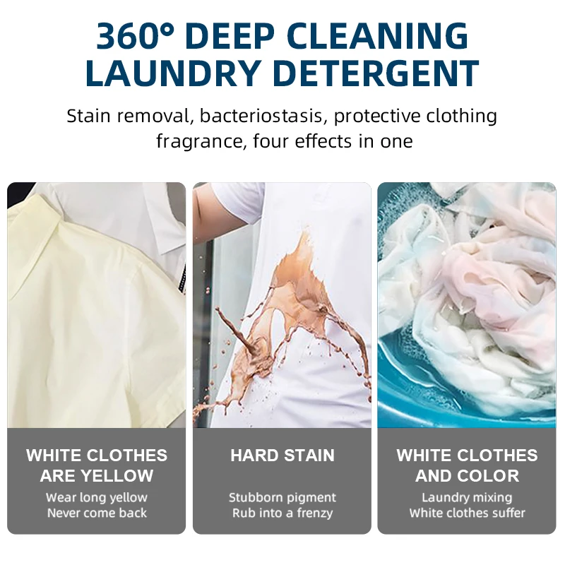 JIETI ODM 5 in 1 gel soap liquid laundry pods Eco Friendly Household Washing Pods Customized Soap Cleaning Liquid Detergent