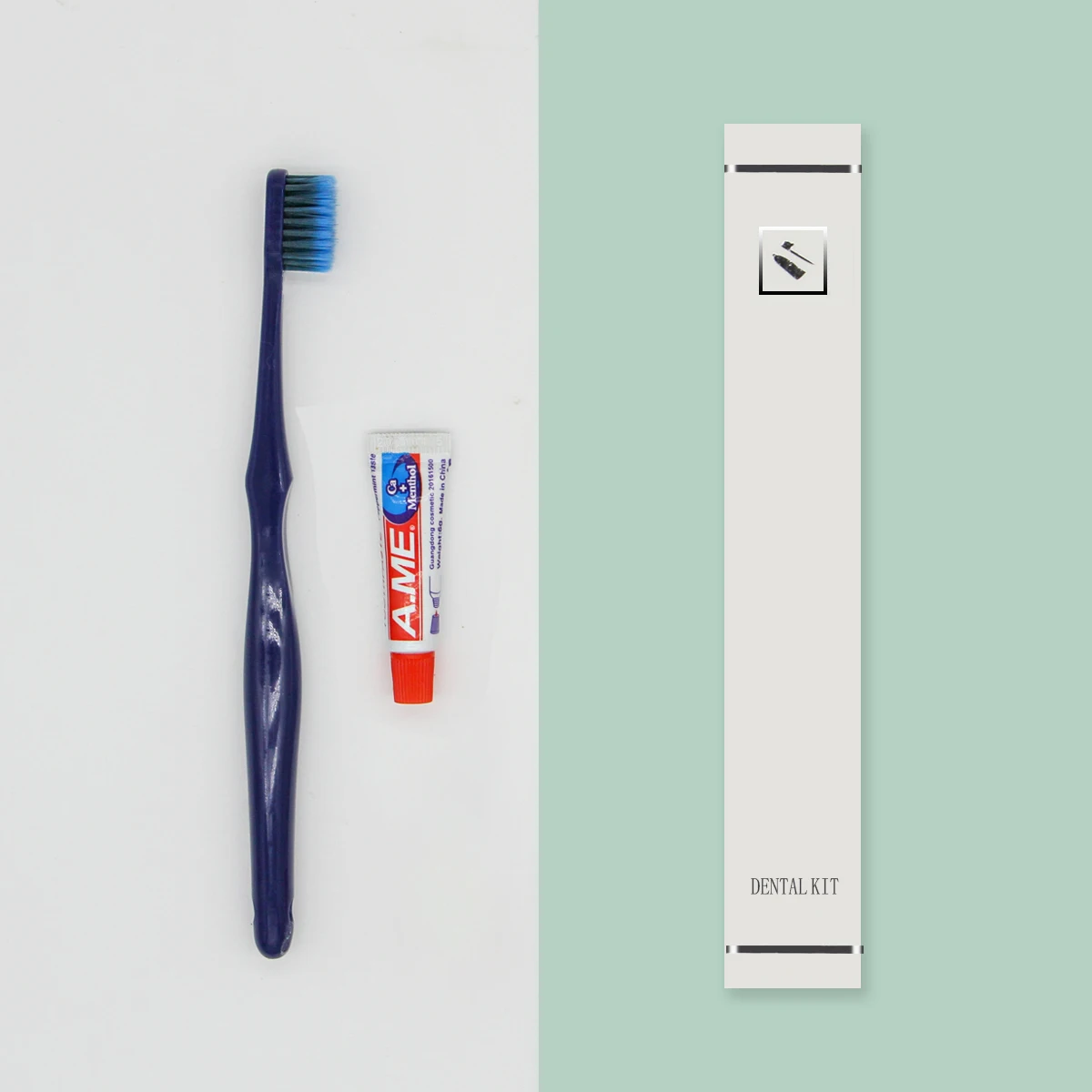 Bathroom Supplies Dental Kit/traveling Hotel Toothbrush And Toothpaste/restaurant Hotel Supplies Toothpaste Brush