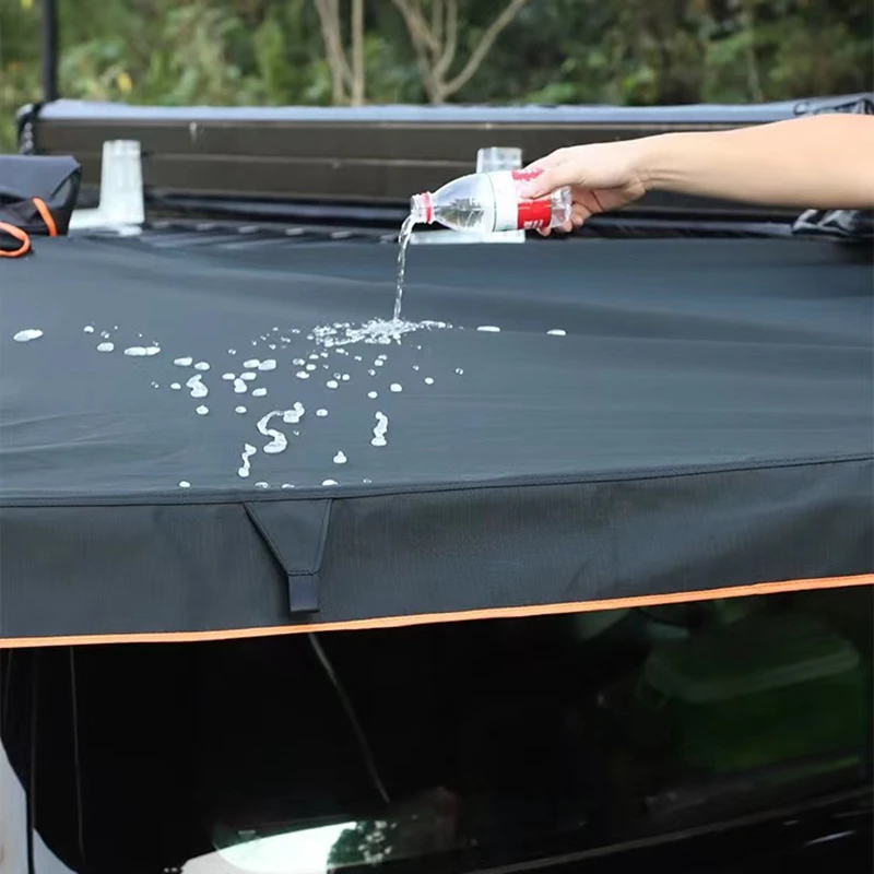 Aluminum Hard Shell Car 270 Degree Side  Free Standing Awning Roof Top Tent For 420d Oxford 4x4 Truck  Car Side Awning Tent