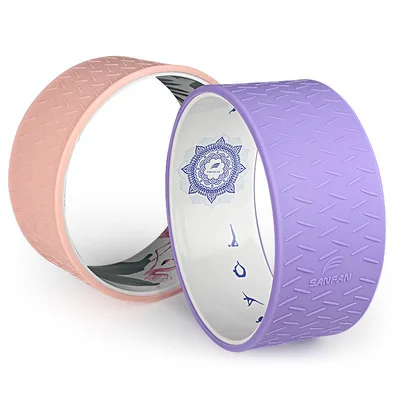 
The new upgrade yoga wheel durable fitness wheel silicone yoga wheel beginner back bending exercise fitness products 