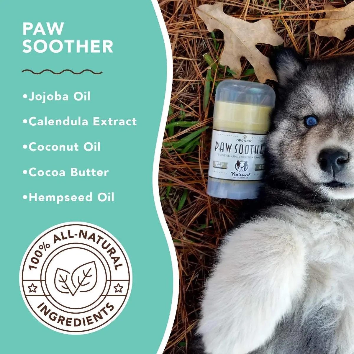 OEM / ODM / Private Label Organic And Natural Paw Wax Pet Paw Butter Heals And Repairs Damaged Dog Paws All-Natural Paw Balm