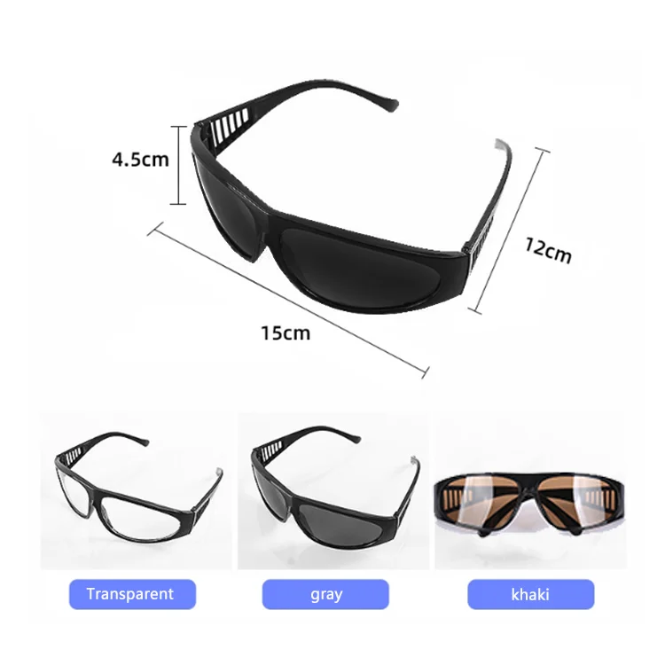 Wide Vision Protection Eyewear Eye Shield Nurse Adult Clear  Safety Glasses Welding glasses
