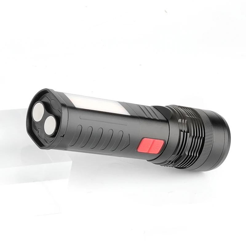 Outdoors patrol High Power hotel flashlight led Tactical Aluminum telescopic zoom torch lights