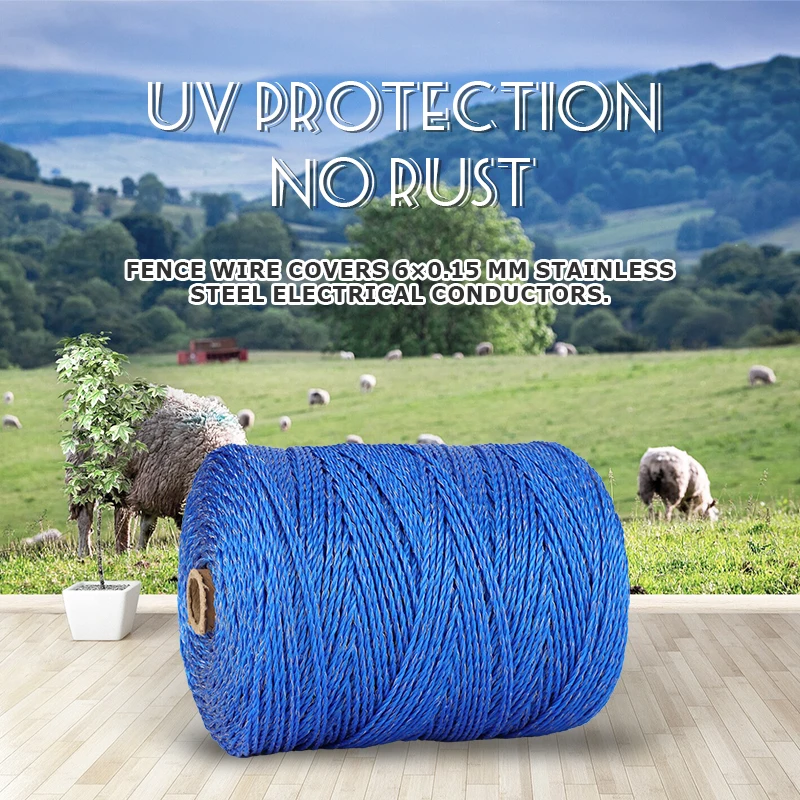 Lydite Polywire Electric Fence Polywire Fence Rope For Farming Electric Farm Fence Wire