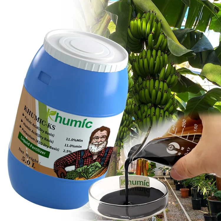 Foliar organic fertilizer manufacturers agriculture use factory price TE NPK fulvic acid fertilizer