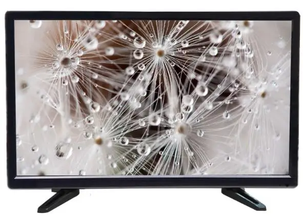 19 Inch Crt TV LCD LED TV Home TV Wholesale in Africa Best Price Quality Guaranteed KS-LC-19A1 Multimedia Black Color Pal(50hz)