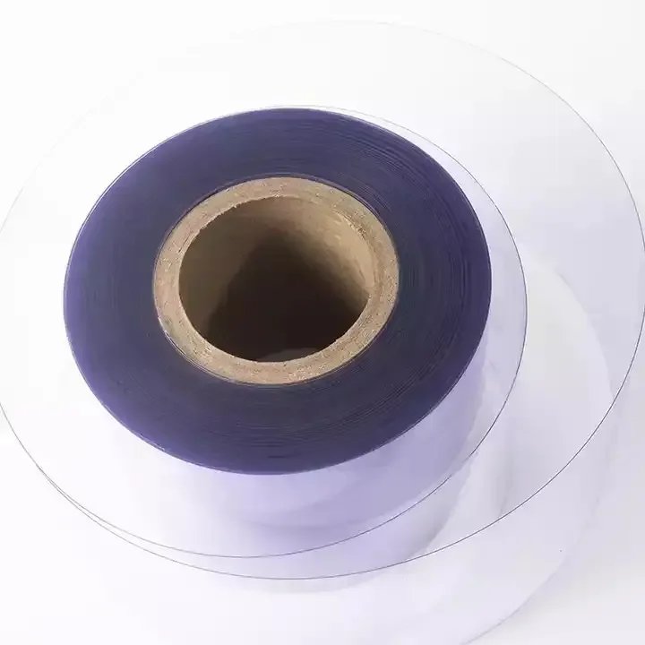 pvc plastic sheet white film roll pvc clear transparent sheet film food grade clear pvc roll