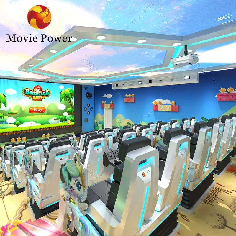 Парк развлечений 5D кинопроектор для нескольких игроков симулятор виртуальной реальности 9d кинотеатр 7D VR