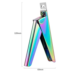Stainless Steel Professional Nail Tip Clipper Artificial Acrylic Nail Tip Clipper Cutter Trimmer Manicure Pedicure Clipper