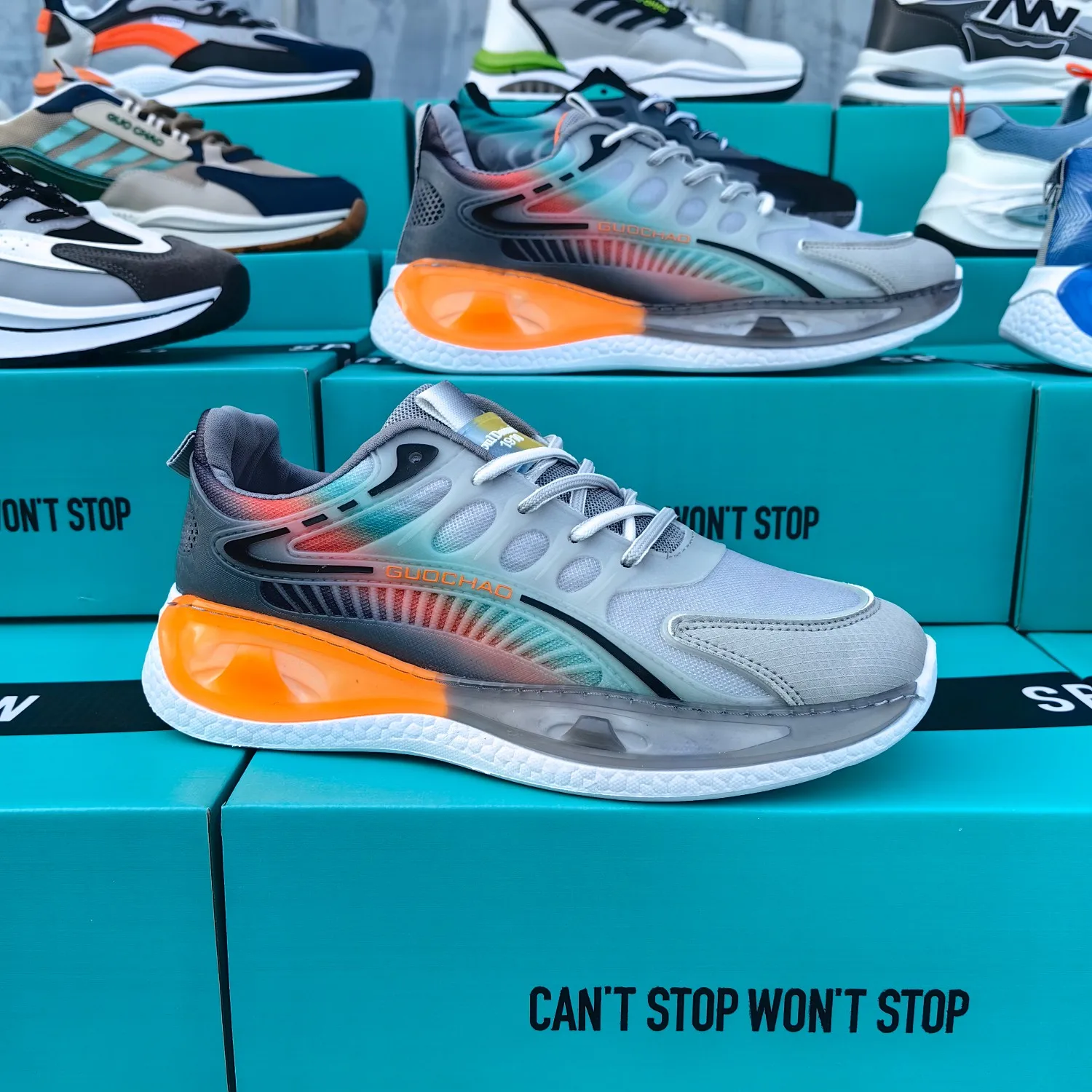 M2609 Men shoes new styles stock men outdoor casual sports shoes cheap wholesale second hand shoe used for men