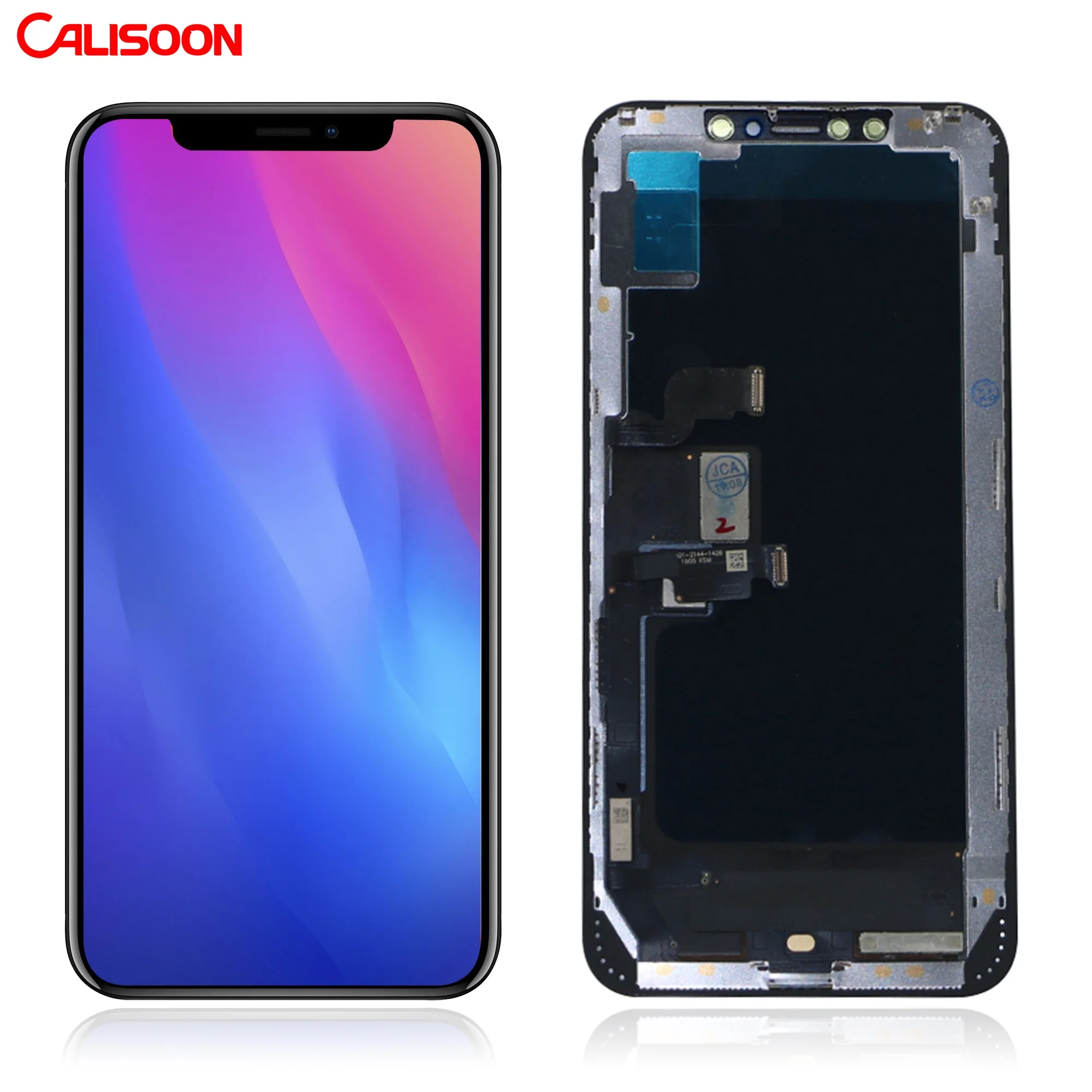  Calisoon Прямая продажа с фабрики цена Мобильный телефон ЖК-дисплей для IPhone X XR XS 11 PRO MAX 8 7 6 plus оригинальный беспроводной контроллер ЖК-экранов