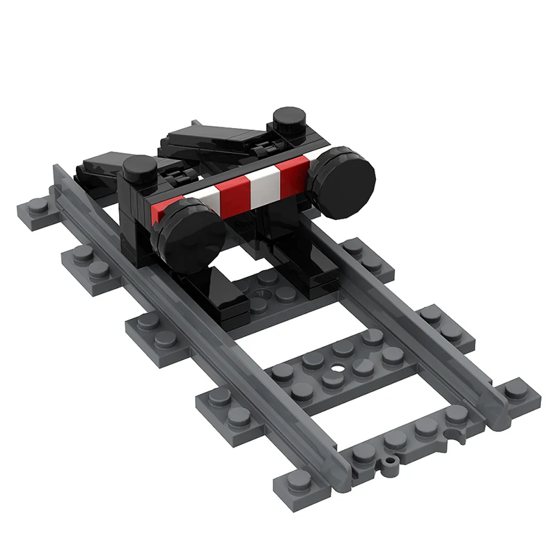 Goldmoc Creative Bricks Toys Train Track Building Blocks Sets DIY Construction Educational Kids Toys Building Blocks