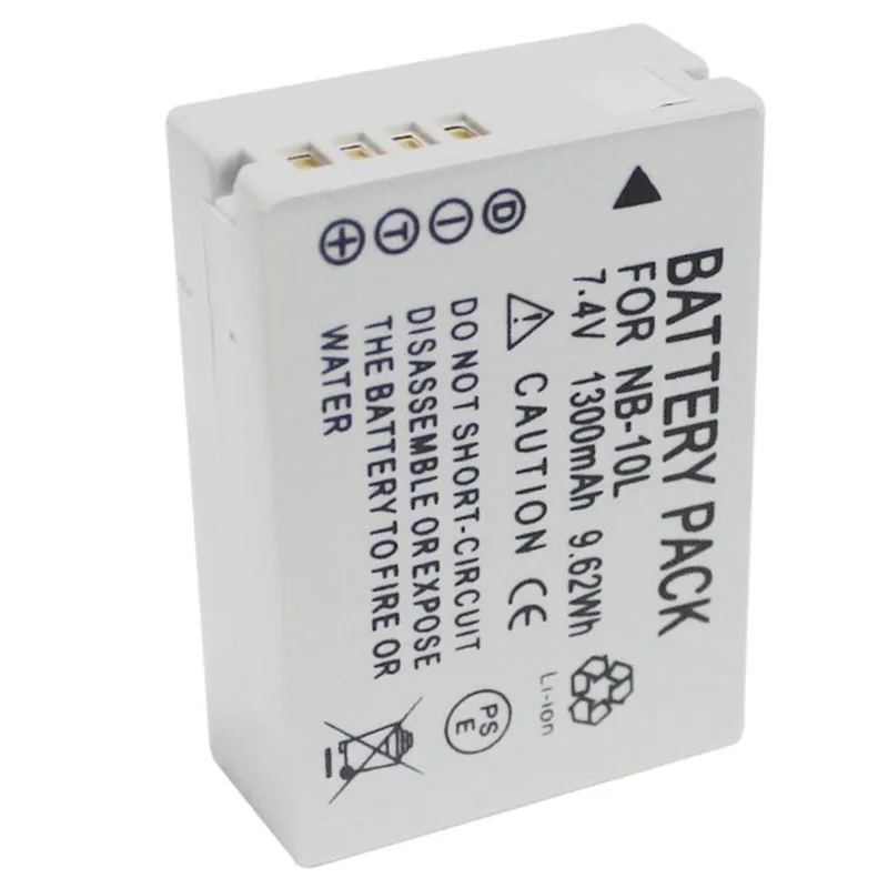  7 4 V батарея камеры NB-10L для Canon G1X G3X G15 G16