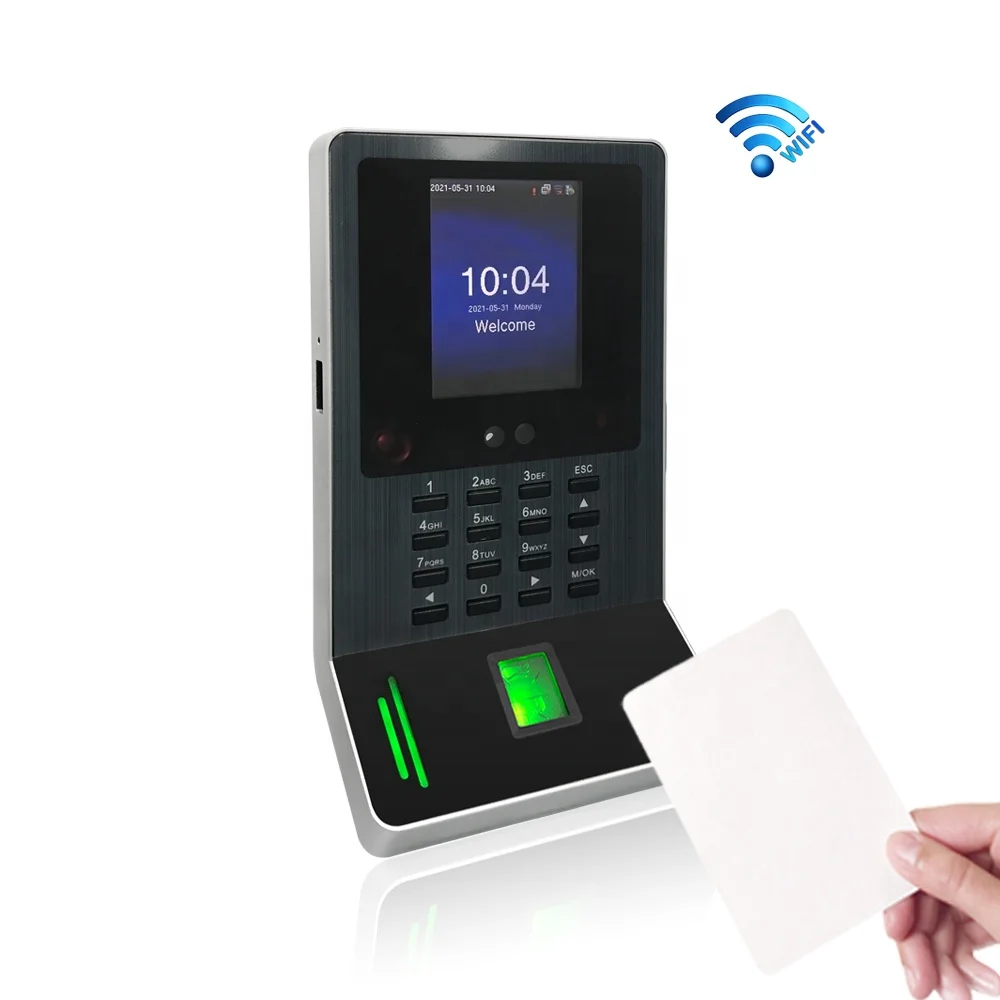 Face Biometric FingerprintAccess Control and  ID card Time Attendance Terminal with WiFi Function