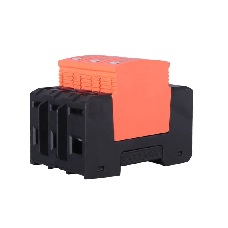 New Model XLSPD-PV TUV CE T2 3P 20KA-40ka DC 1000V 1200V 1500V solar PV SPD DPS surge protector