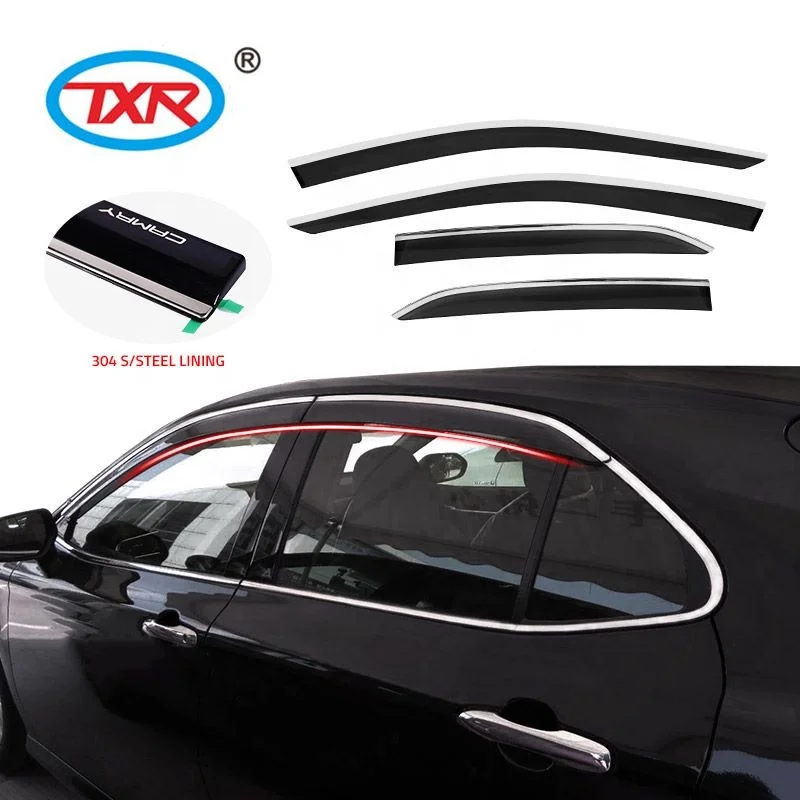 Wind Window Deflectors Rain Door Sun Visors for Cars Weather Shield Guard Vent FOR TOYOTA CAMRY XV10 XV20 XV30 XV40 XV50 XV70