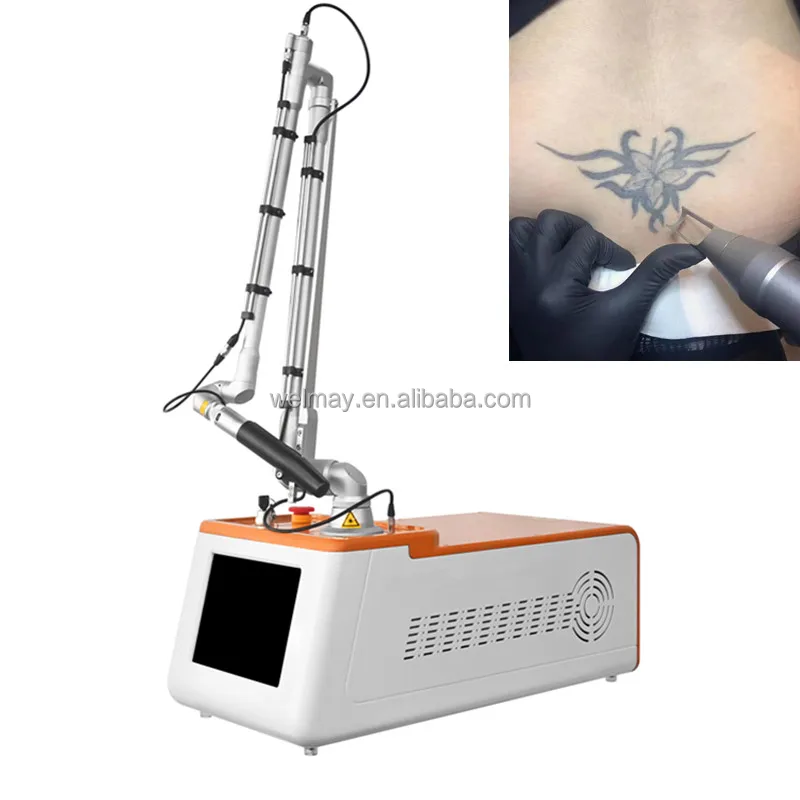 Hot Sale Newest Nd Yag Picosecond Laser Tattoo Removal 2023 Picosecond Nd Yag Laser Machine