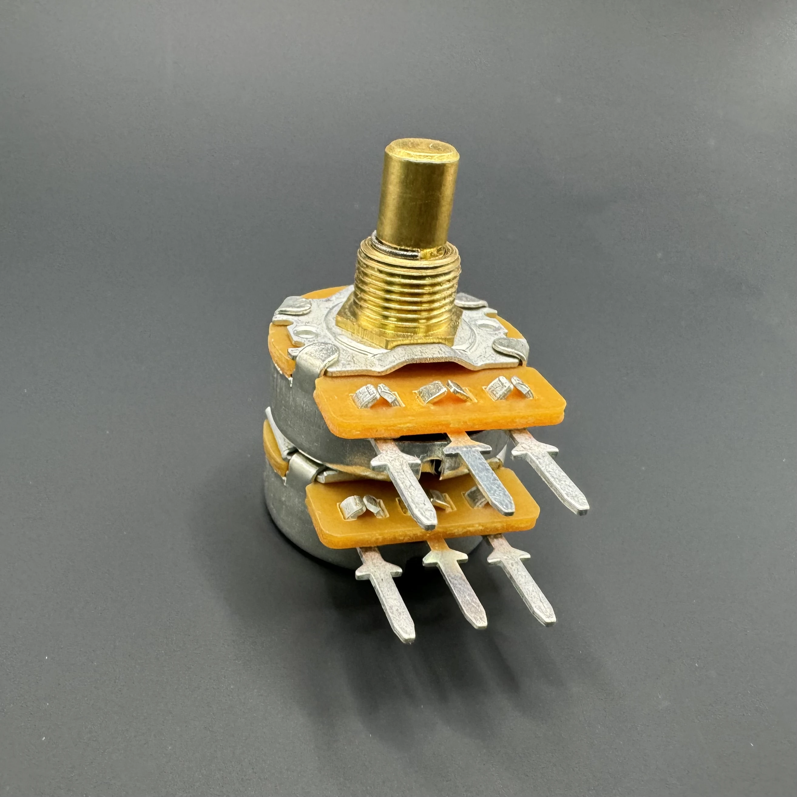 Terwin Double Linked Double Layered All-copper CTS Structure Rotary Potentiometer Adjusts Guitar Potentiometer