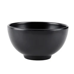 Wholesale Black A8 100% Melamine Rice Bowl, Plastic Matt