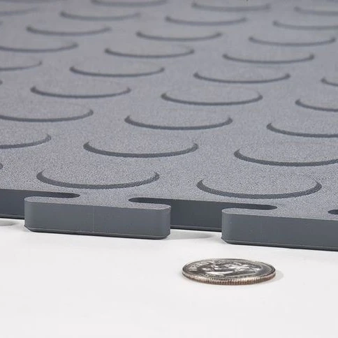 Indoor 100% material interlocking plastic flooring tiles PVC flooring