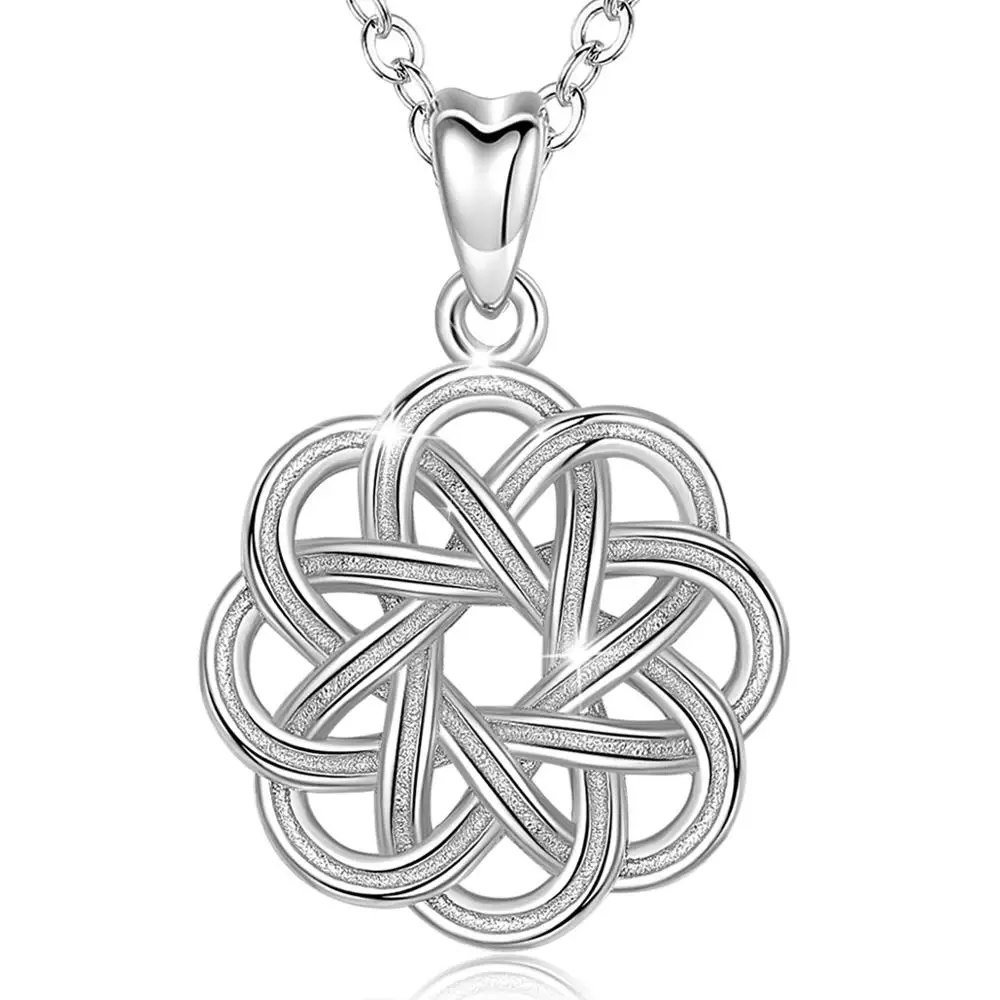 Rhodium покрытием никель и свинец персонализированные кулон цепочки и ожерелья Стад серьги комплект ювелирных изделий