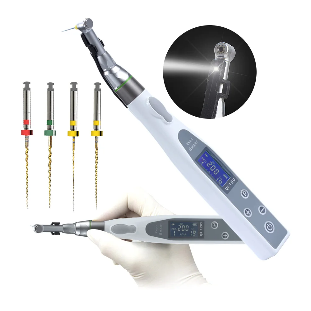 Wireless  LED Lamp 16:1 Cordless Prophy Endodontic Handpiece Dental Rotary Handpiece Endomotor