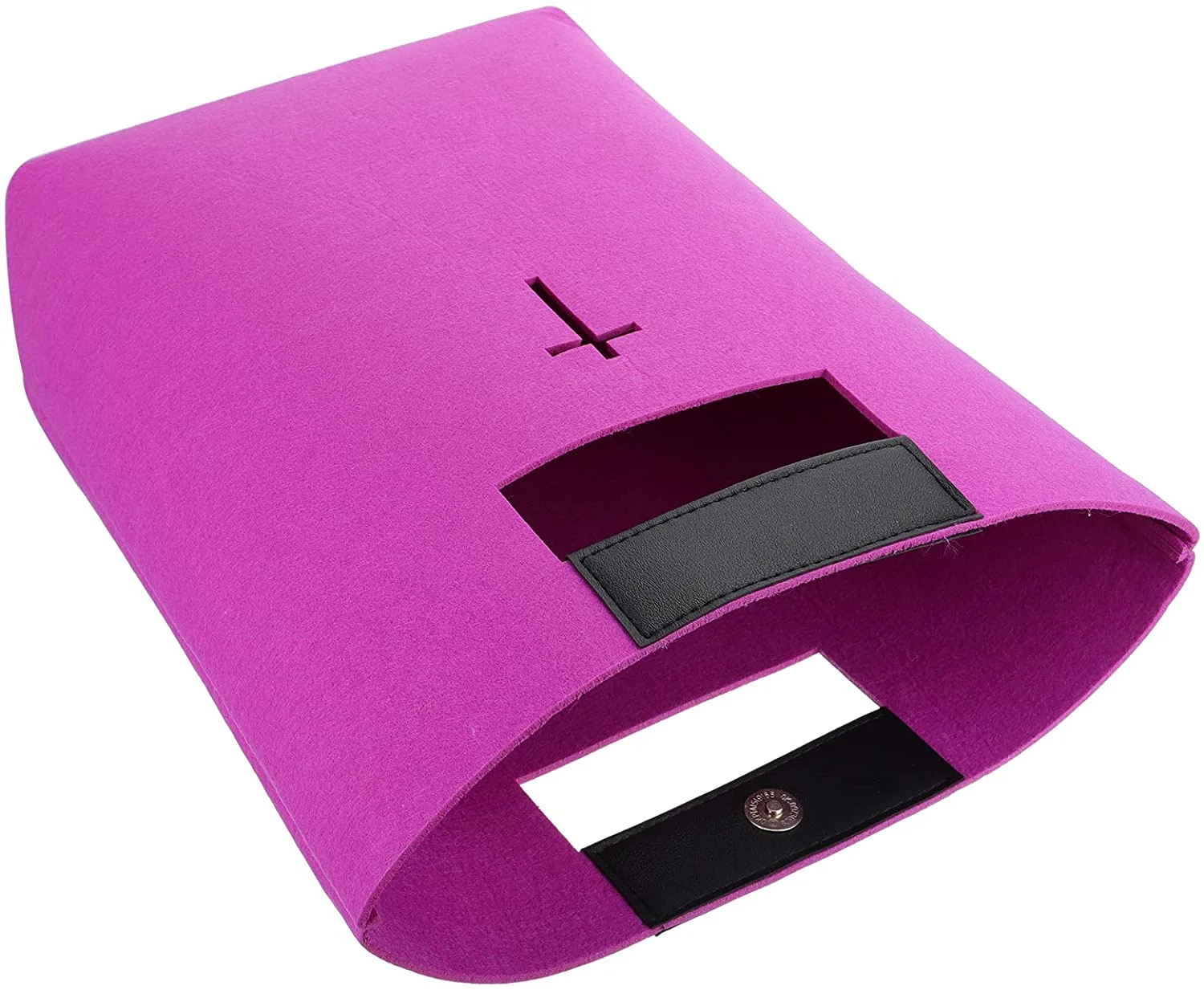 Factory Accepted custom tote hand bag felt insert bag organizer tote bag leather