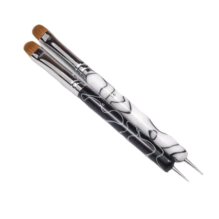 Design Nail Art Brush French & Art High-end Sable Acrylic Kolinsky Hair 12# 14# 16#