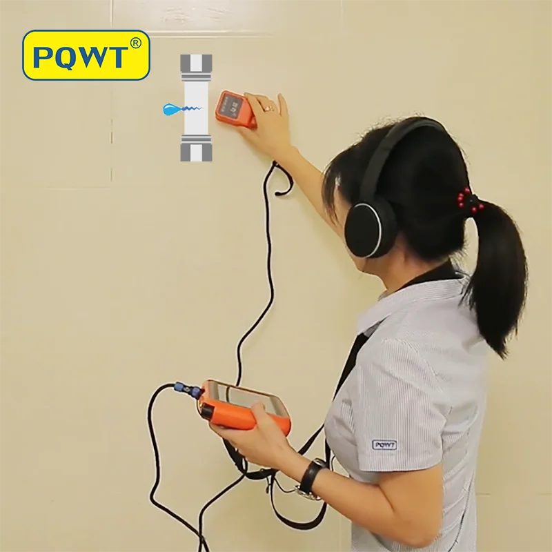 PQWT-L50 L40 L30 Multi Sensors Find the Floor and Wall Leakage Plumbing Tools Pipeline Water Leak Detector