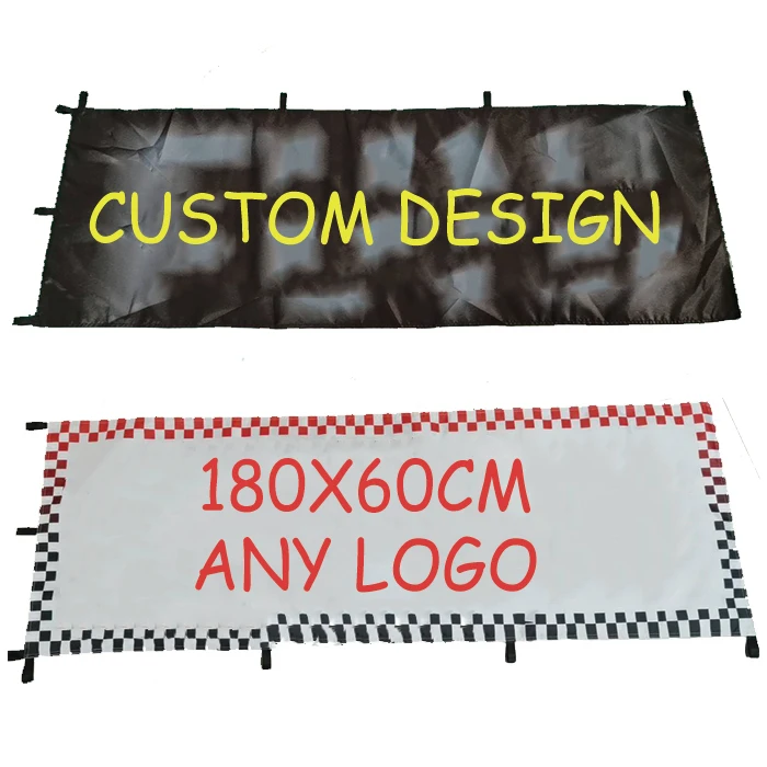 2025 Promotion New Product Cheap High Quality waterproof 100% Polyester Double Sided Advertising 180x60cm Custom Nobori Flags