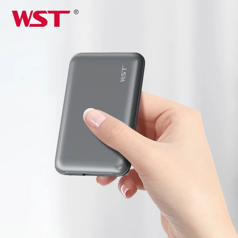 WST best selling products 2023 slim power bank for phone power bank notebook power bank used for phone