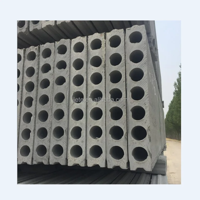 Prefab Garden Fence Cement Concrete Hollow Core Wall Panel  Precast Hollow Concrete Panel Wall Boards