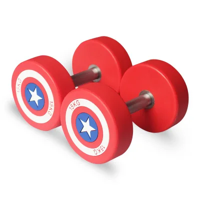 Оборудование для спортзала, набор гантелей для упражнений, домашний набор гантелей для тяжелой атлетики, Бесплатные гантели кг