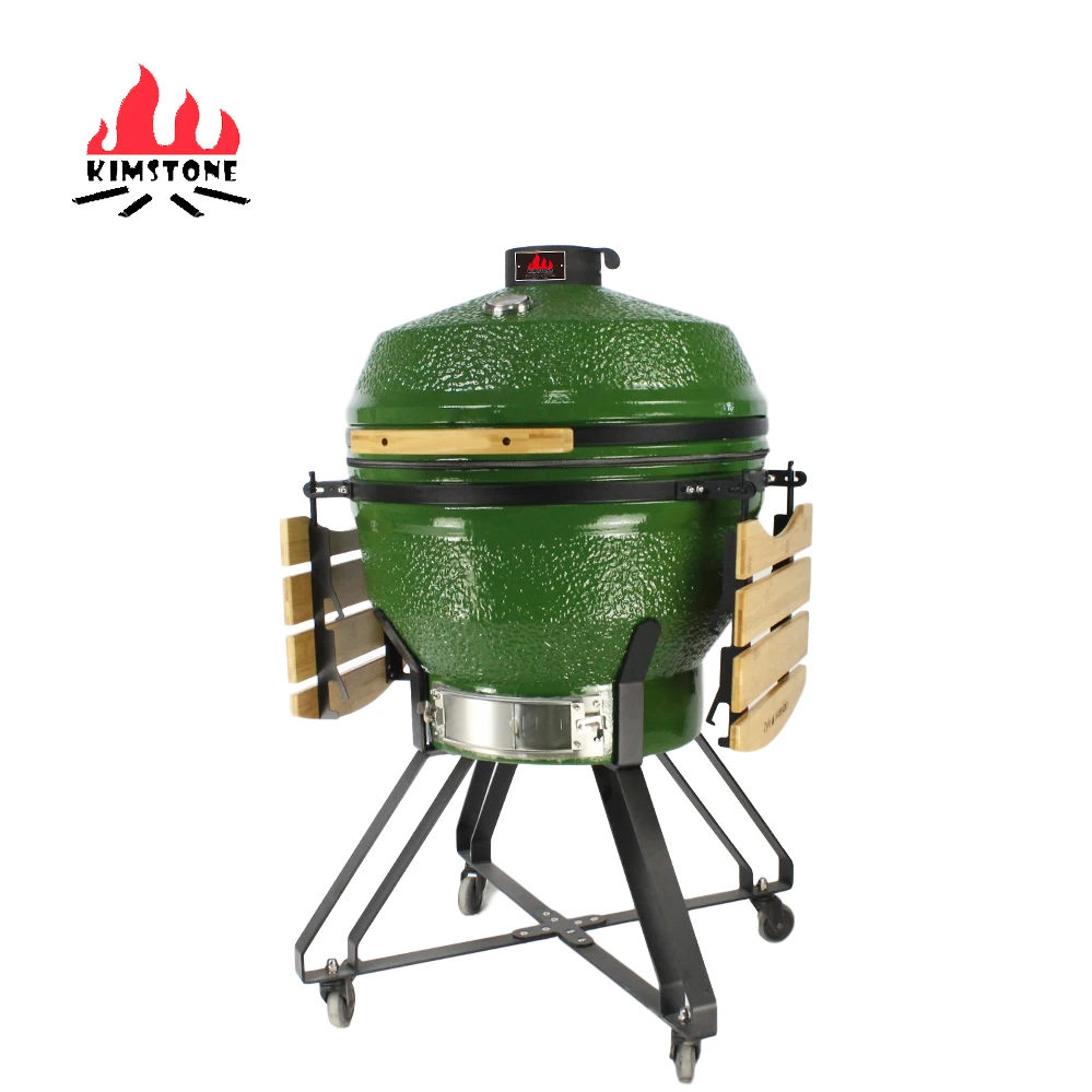 KIMSTONE commercial kamado wholesale 26 inch big egg ceramic barbecue grills high temperature resistance