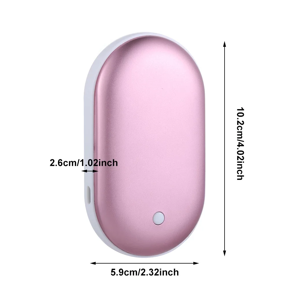  High Quality Cheap Price USB Rechargeable Hand Warmer Reusable Electric Handwarmer With Mobile Power