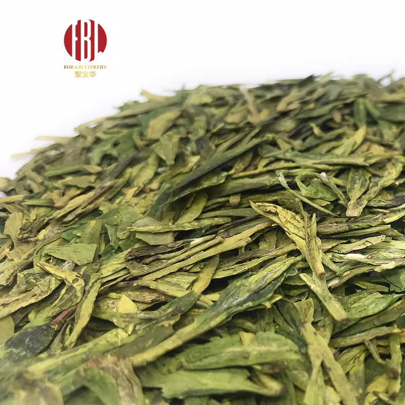 Органический листовой зеленый чай Xi Hu Long Jing West Lake Long Jing