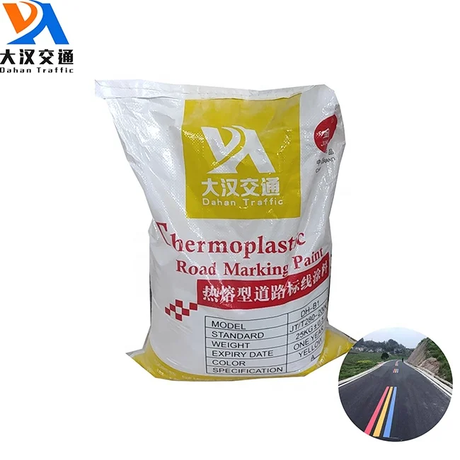 Bs3262 British Standard White High Way Painting Thermoplastic Powder Paint Road Marking Thermoplastic Paint Supplier