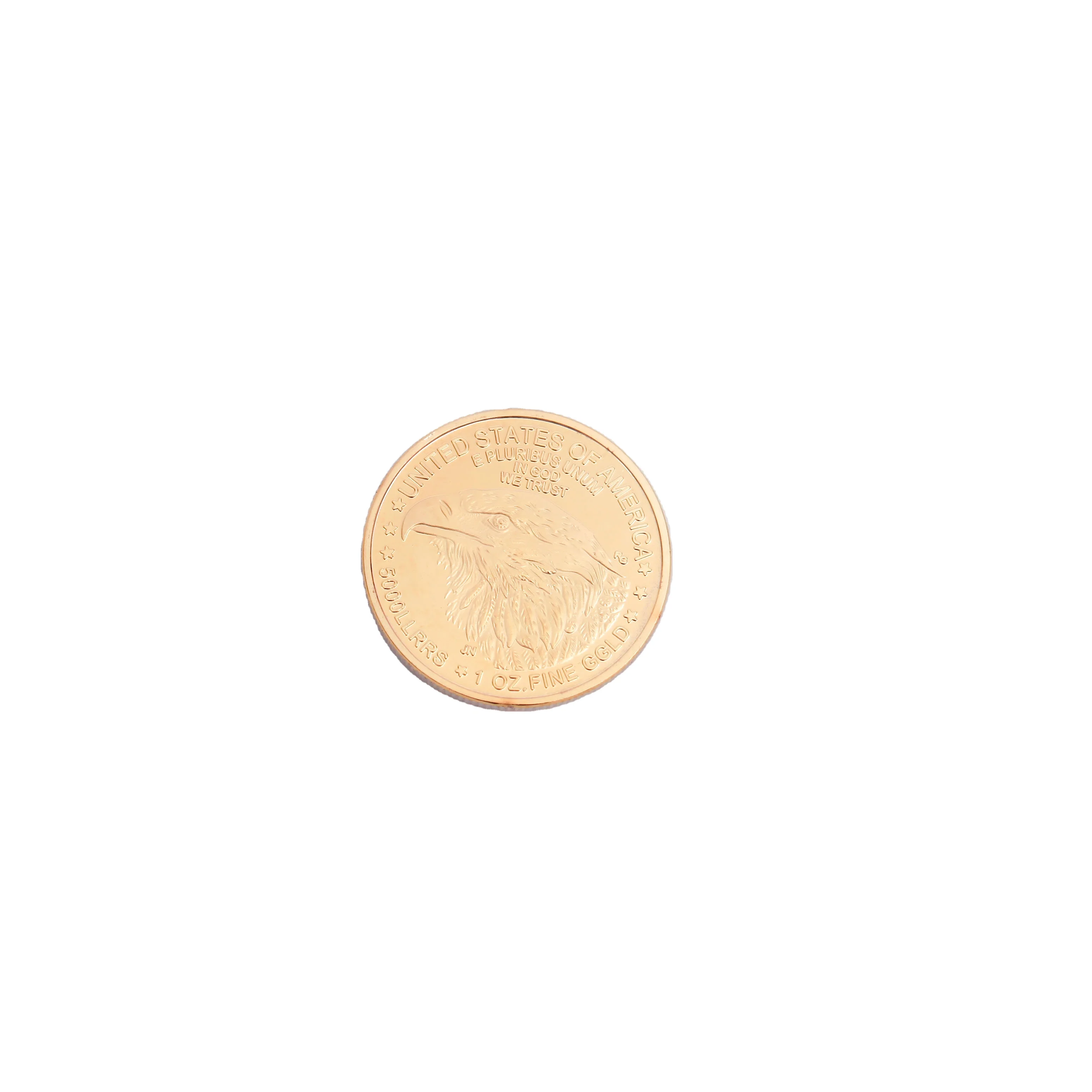 Statue of Liberty Golden Eagle Commemorative Coin 3D Metal Crafts