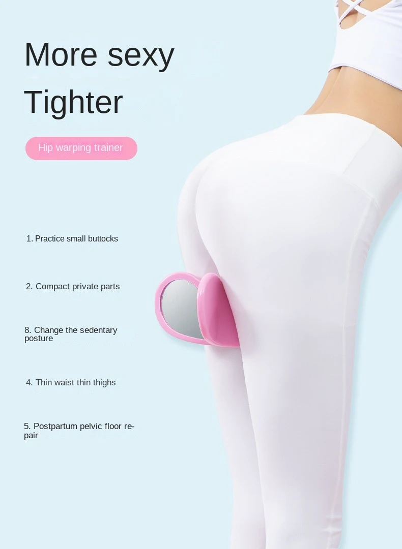 Hip-lifting and leg-stovepipe artifact Tightening Peach Hip Repair Pelvic Floor Muscle Inner Leg Clamping Trainer