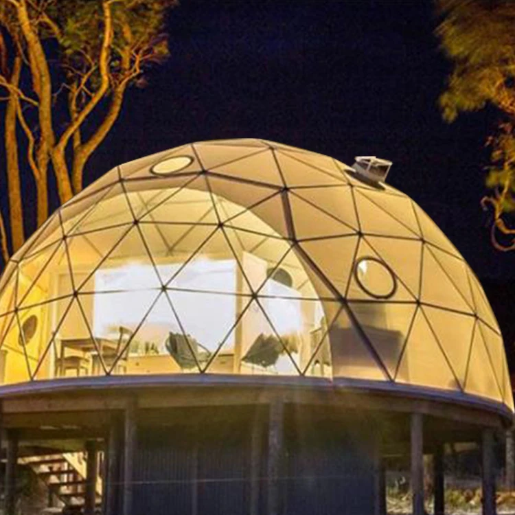 Роскошная рекламная прозрачная стеклянная палатка Igloo для отеля