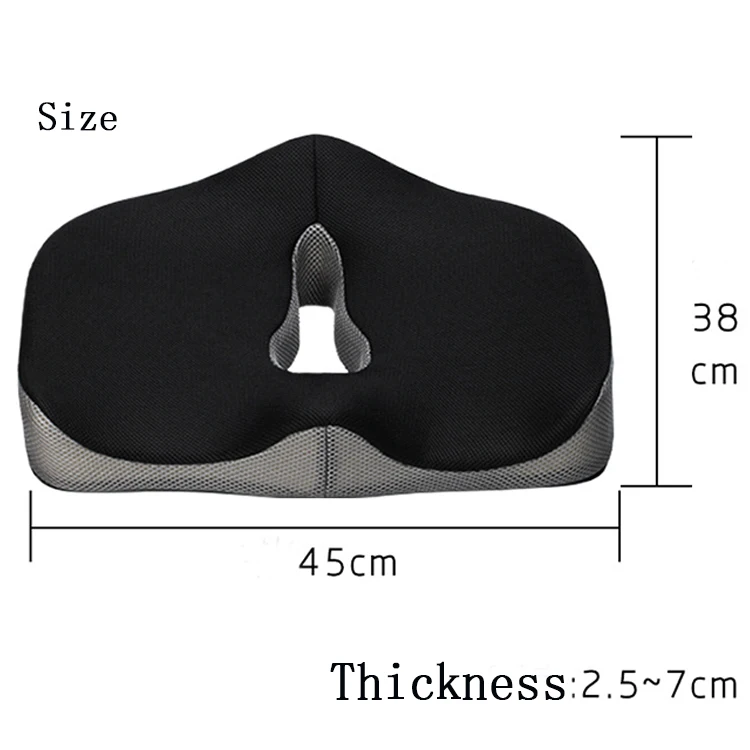 non-slip memory foam seat cushion